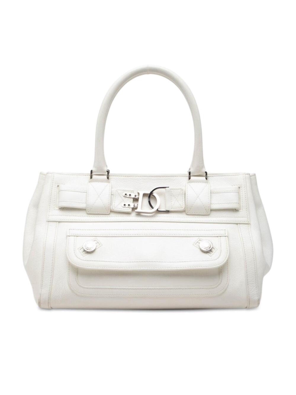 Dior Calfskin Flight Handbag Pre-Loved #367607D71B